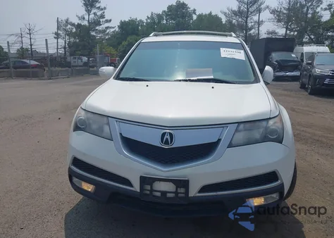 2012 Acura Mdx Technology Package z USA, uszkodzony, nr VIN 2HNYD2H38CH510771